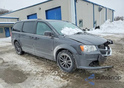 2017 Dodge Grand Caravan Sxt z USA, uszkodzony, nr VIN 2C4RDGCG7HR604014